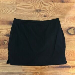 Amazon black mini skort